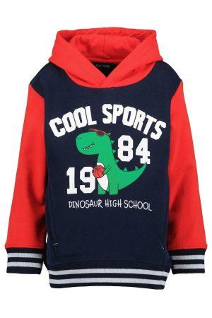 Kapuzenpullover Blue Seven Cool Sports blauw rood