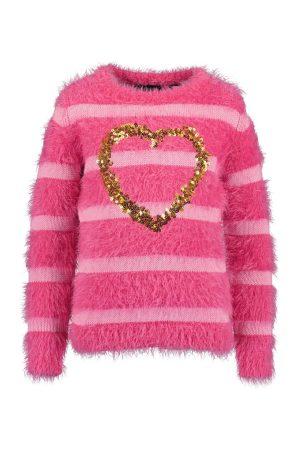 Sweater Blue Seven Herz rosa