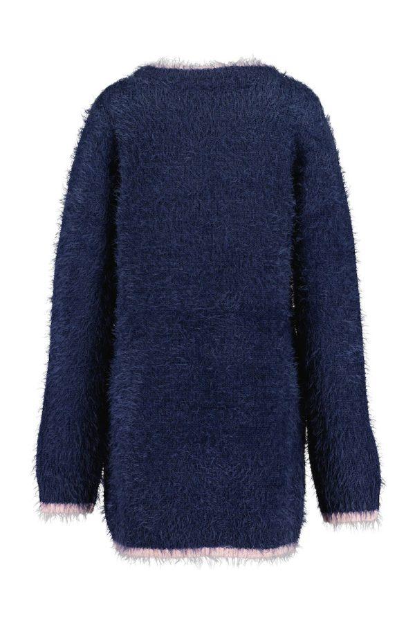 Jurkje Sweaterdress Blue Seven Star blauw