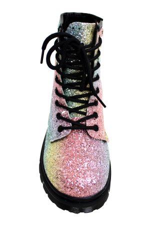 Boots Glitzer Rainbow