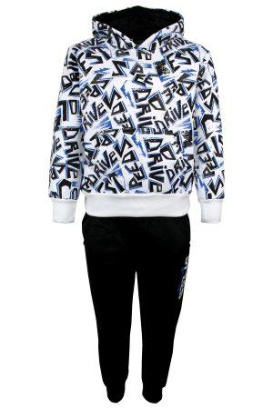 Jogging-Set Speed weiss