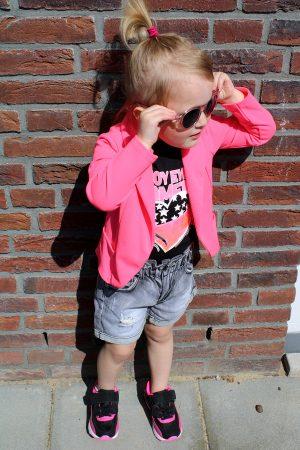 Shir good girl schwarz, blazer pink flash