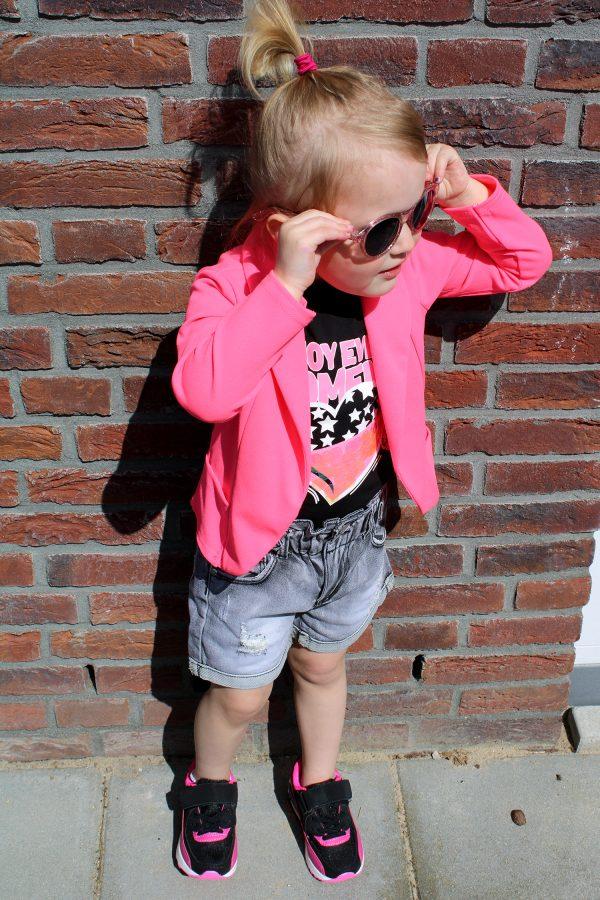 Shir good girl schwarz, blazer pink flash
