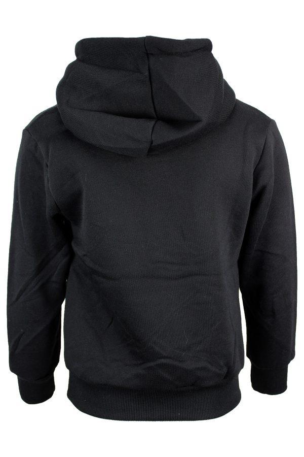 Kapuzenpullover Tiger schwarz