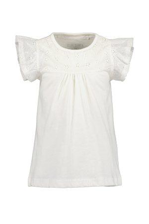 Shirt Blue Seven Broderie weiss