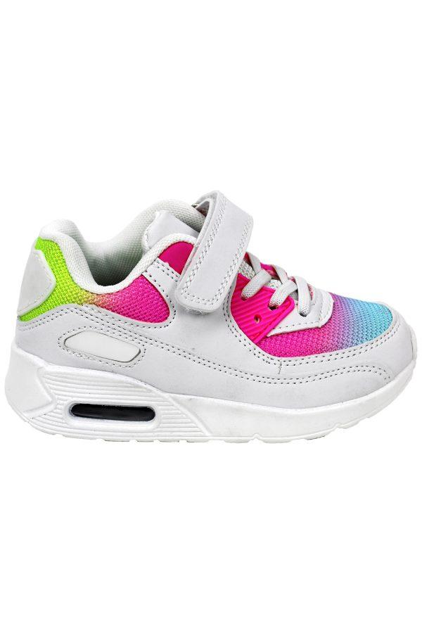 Sneaker Magic Rainbow weiss rosa