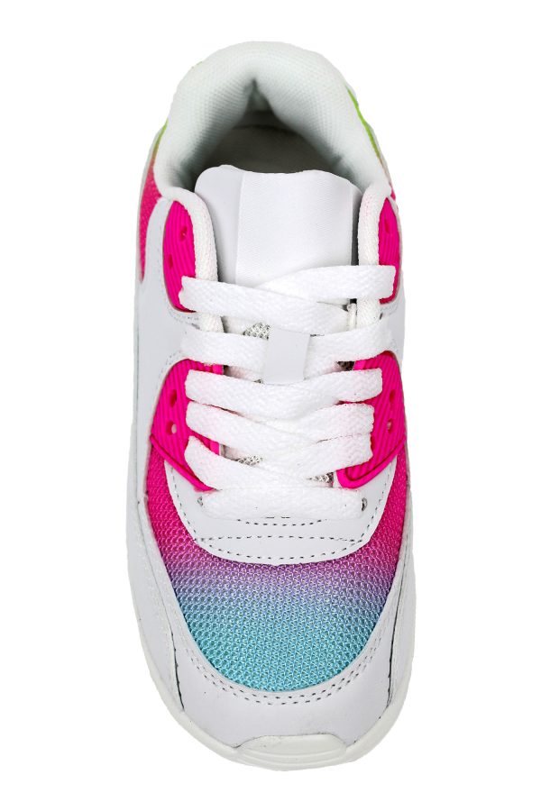 Sneaker Magic Rainbow weiss rosa