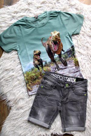 Shirt Dino T-Rex grün