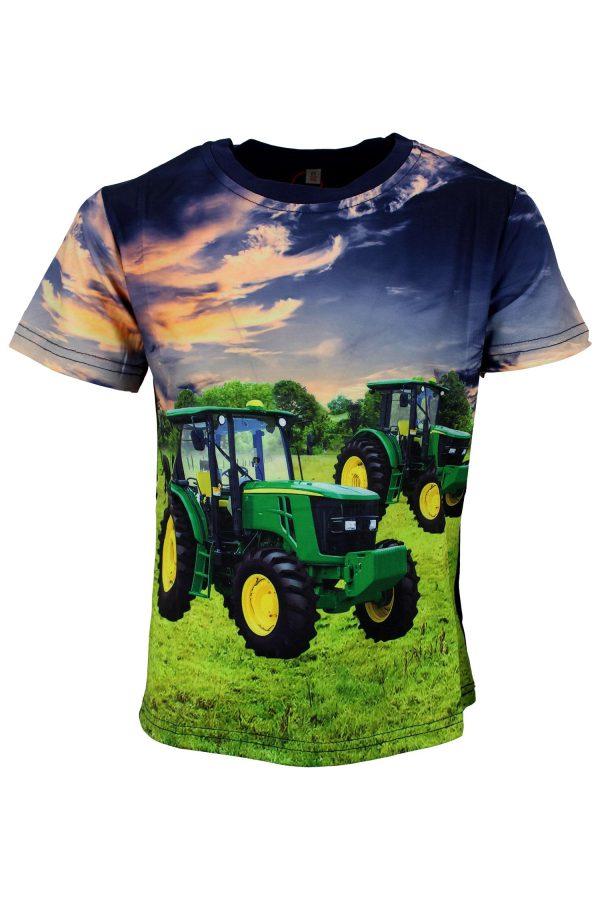 Shirt grünes Traktoren